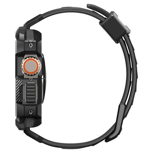 Spigen Apple Watch Ultra 3/2/1 (49mm) Capa + Pulseira – Rugged Armor Pro